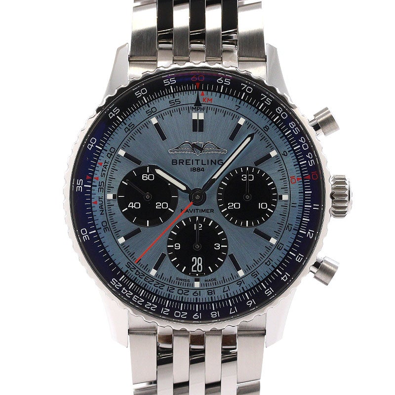 【中古】BREITLING NAVITIMER B01 CHRONOGRAPH 43 ブライトリング ナビタイマー B01 クロノグラフ 43 AB0138241C1A1