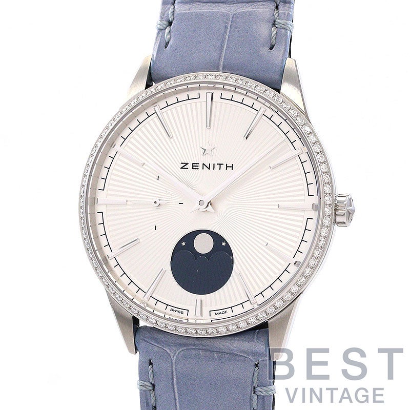 【中古】ZENITH ELITE MOONPHASE 36MM ゼニス エリート ムーンフェイズ 36MM 16.3200.692/01.C832