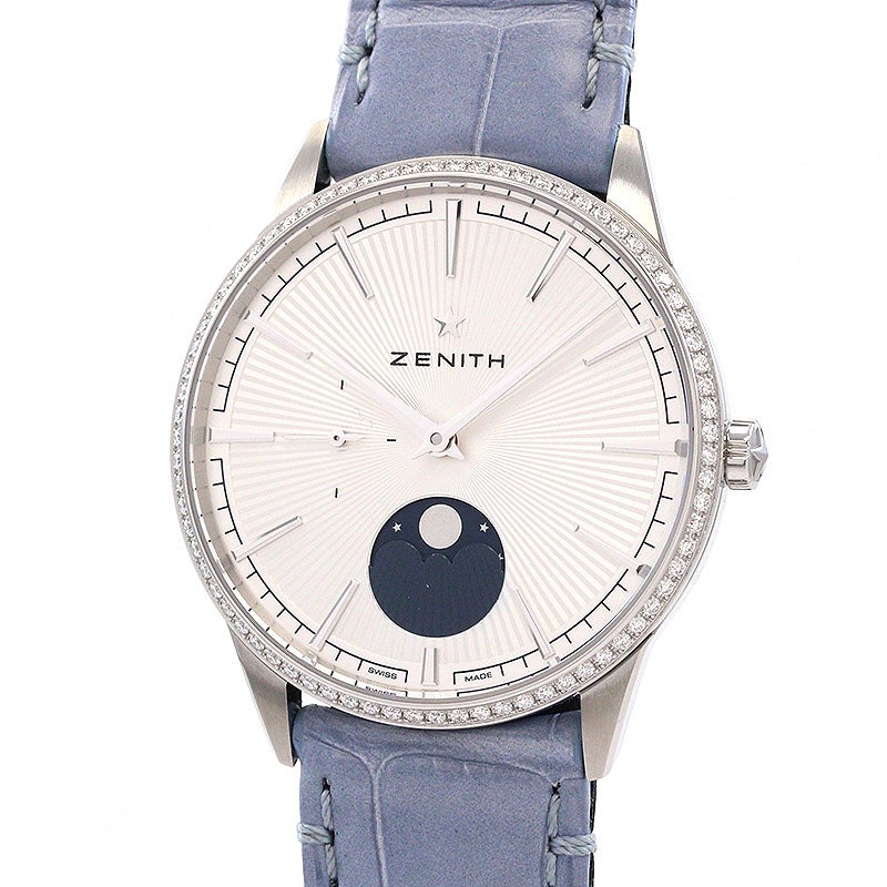 【中古】ZENITH ELITE MOONPHASE 36MM ゼニス エリート ムーンフェイズ 36MM 16.3200.692/01.C832