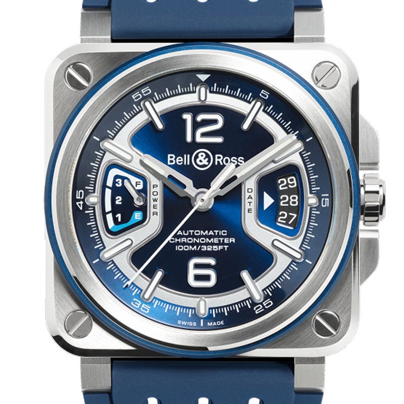 Bell ＆ Ross BR-X3 BLUE STEEL ベル＆ロス BR-X3 ブルー スティール BRX3R-BLU-ST/SRB