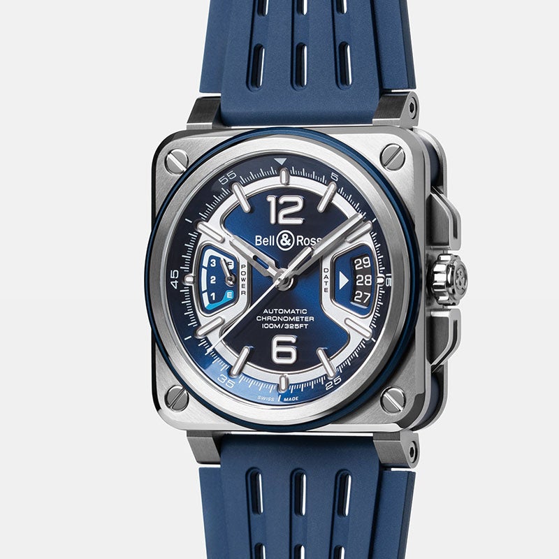 Bell ＆ Ross BR-X3 BLUE STEEL ベル＆ロス BR-X3 ブルー スティール BRX3R-BLU-ST/SRB
