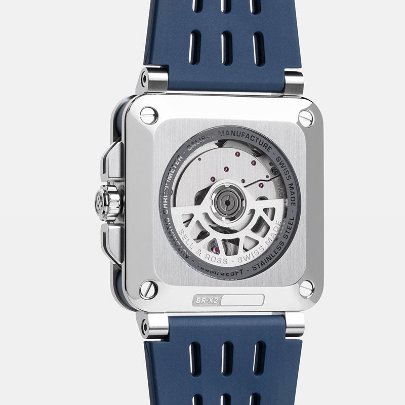 Bell ＆ Ross BR-X3 BLUE STEEL ベル＆ロス BR-X3 ブルー スティール BRX3R-BLU-ST/SRB