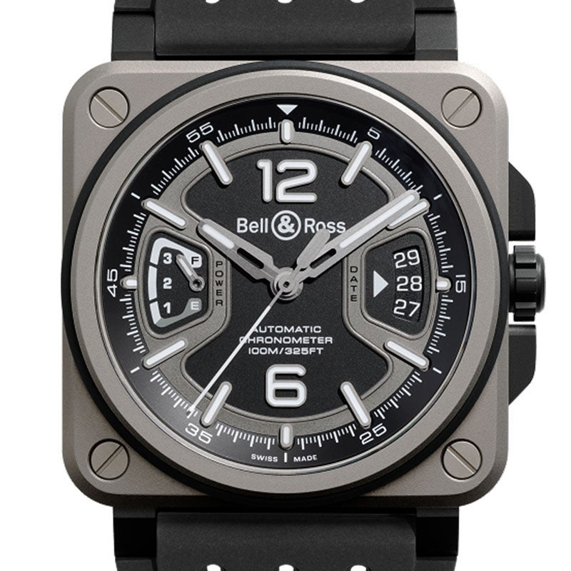 Bell ＆ Ross BR-X3 BLACK TITANIUM ベル＆ロス BR-X3 ブラック