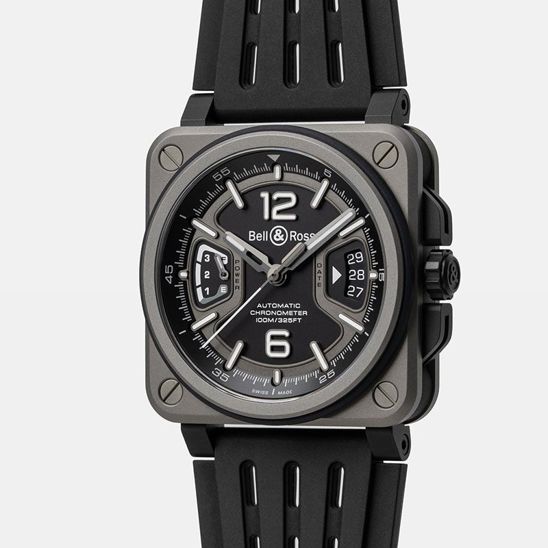 Bell ＆ Ross BR-X3 BLACK TITANIUM ベル＆ロス BR-X3 ブラック チタニウム BRX3R-BL-TI/SRB