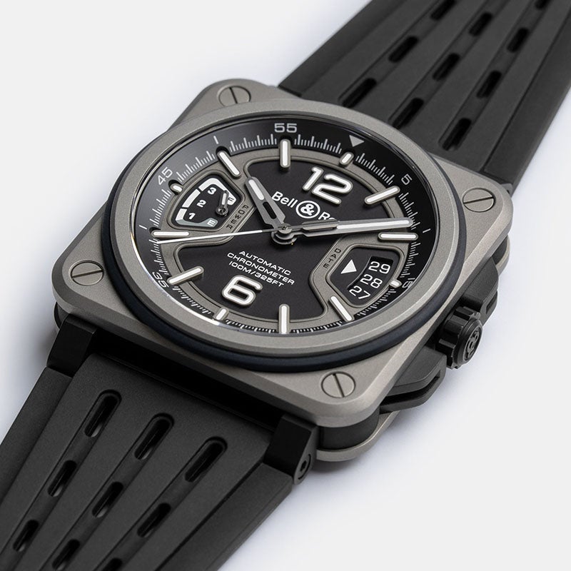 Bell ＆ Ross BR-X3 BLACK TITANIUM ベル＆ロス BR-X3 ブラック チタニウム BRX3R-BL-TI/SRB