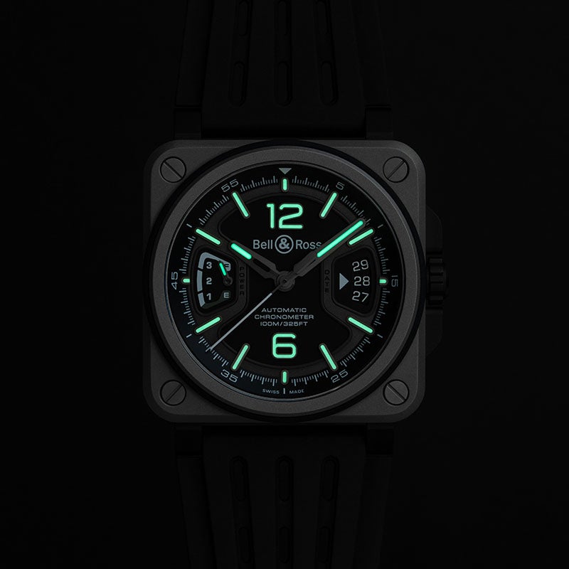 Bell ＆ Ross BR-X3 BLACK TITANIUM ベル＆ロス BR-X3 ブラック
