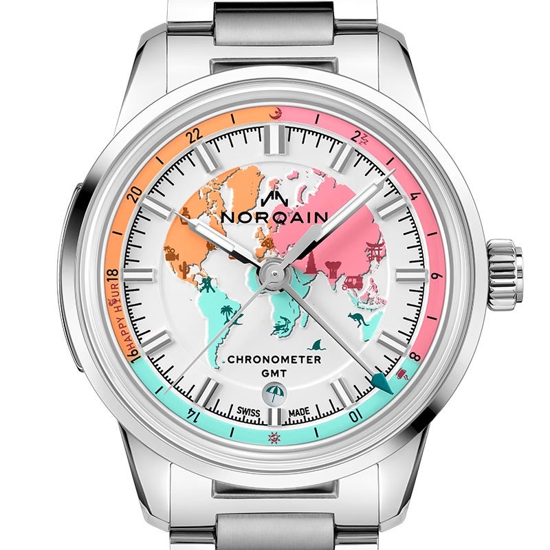 NORQAIN FREEDOM GMT ENJOY LIFE "HOLIDAY" LIMITED EDITION ノルケイン フリーダム GMT エンジョイ ライフ “ホリデー” リミテッド エディション N2100.22S02.W01.S01