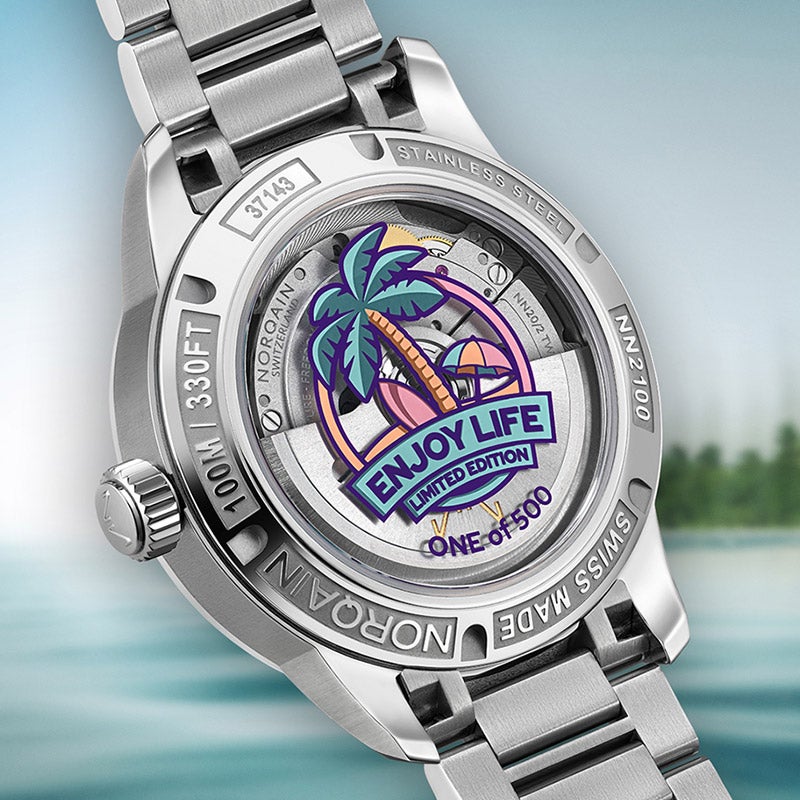 NORQAIN FREEDOM GMT ENJOY LIFE "HOLIDAY" LIMITED EDITION ノルケイン フリーダム GMT エンジョイ ライフ “ホリデー” リミテッド エディション N2100.22S02.W01.S01