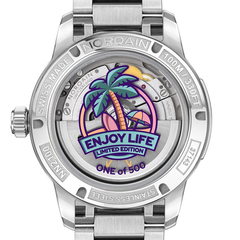 NORQAIN FREEDOM GMT ENJOY LIFE "HOLIDAY" LIMITED EDITION ノルケイン フリーダム GMT エンジョイ ライフ “ホリデー” リミテッド エディション N2100.22S02.W01.S01