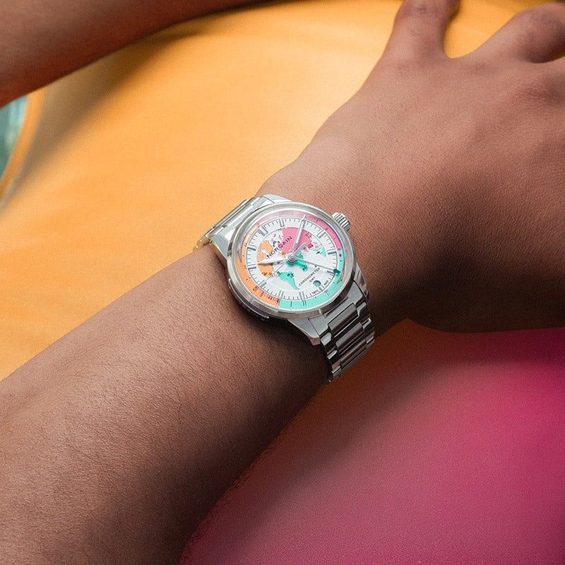 NORQAIN FREEDOM GMT ENJOY LIFE "HOLIDAY" LIMITED EDITION ノルケイン フリーダム GMT エンジョイ ライフ “ホリデー” リミテッド エディション N2100.22S02.W01.S01