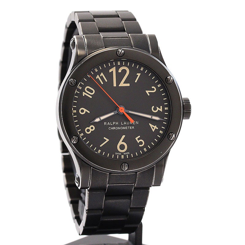 【中古】RALPH LAUREN RL67 SAFARI CHRONOMETER 39MM ラルフ・ローレン RL67 サファリ クロノメーター 39MM RLR0250900