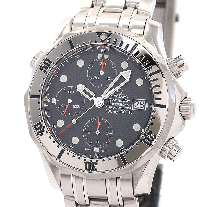 【ジャンク品】オメガ　OMEGA シーマスター　300m 中古】OMEGA SEAMASTER DIVER 300M CHRONOGRAPH 41.5MM オメガ