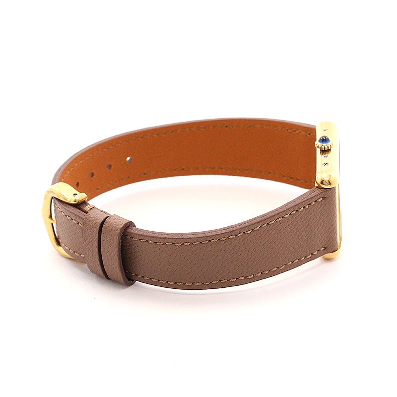 中古】CARTIER MUST TANK LARGE MODEL VERMEIL カルティエ マスト