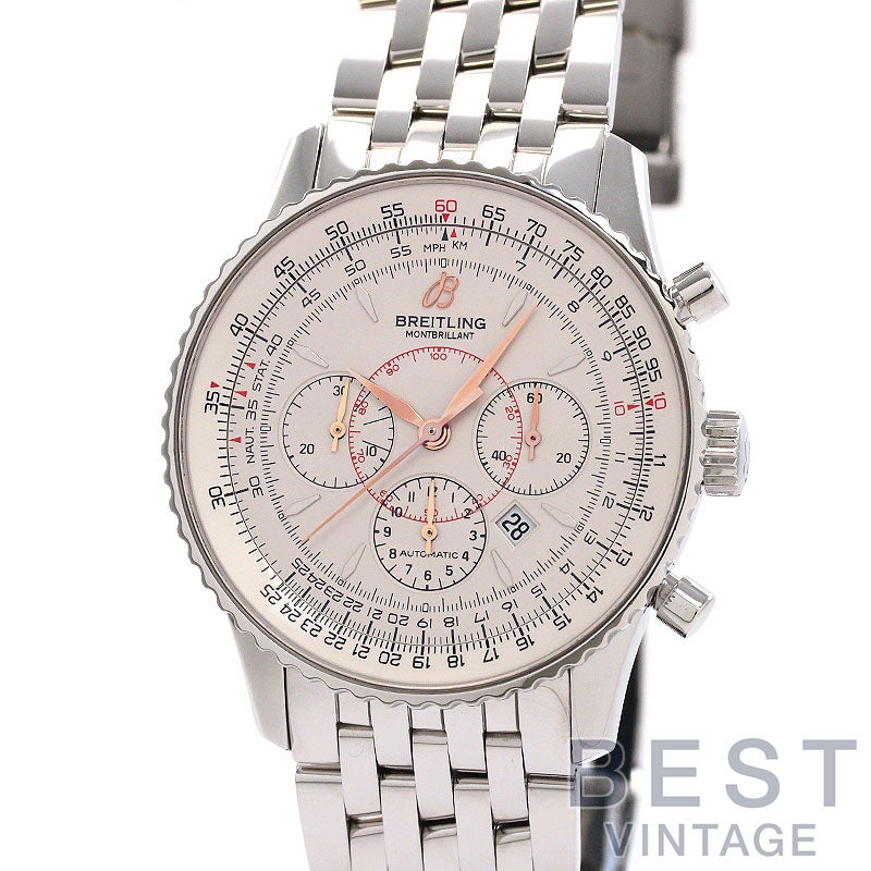 【中古】BREITLING MONTBRILLANT 38 ブライトリング モンブリラン 38 A4137012/G634/455A (A417G34NP)