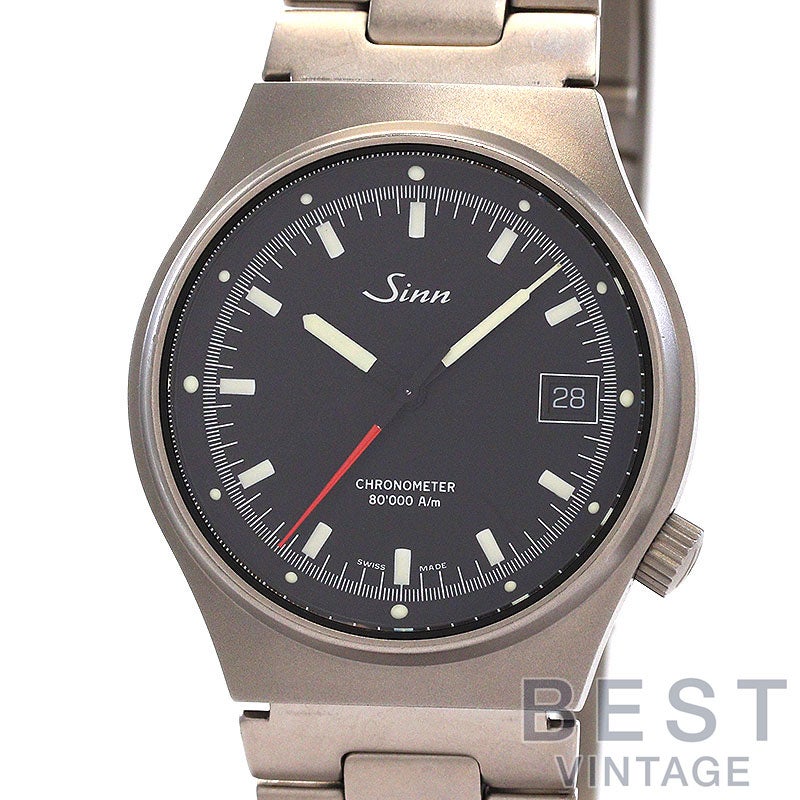 【中古】SINN 244.TI CHRONOMETER ジン 244.TI クロノメーター 244.TI.I