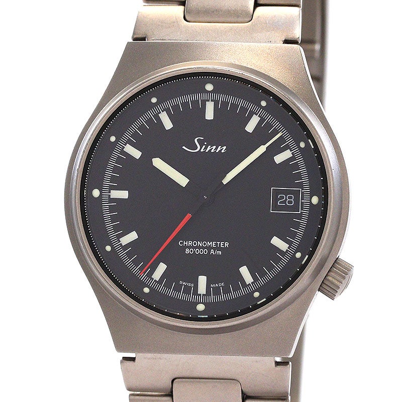 【中古】SINN 244.TI CHRONOMETER ジン 244.TI クロノメーター 244.TI.I