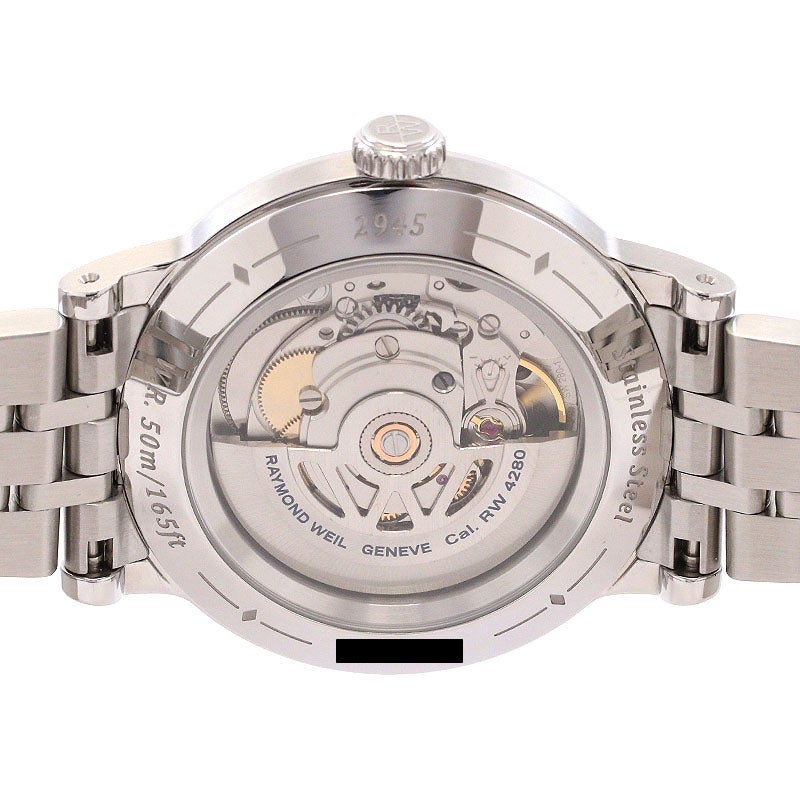 【中古】RAYMOND WEIL MILLESIME MOON PHASE 39.5MM レイモンド ウェイル ミレジム ムーンフェイズ 39.5MM 2945-ST-65001