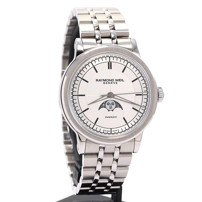 【中古】RAYMOND WEIL MILLESIME MOON PHASE 39.5MM レイモンド ウェイル ミレジム ムーンフェイズ 39.5MM 2945-ST-65001