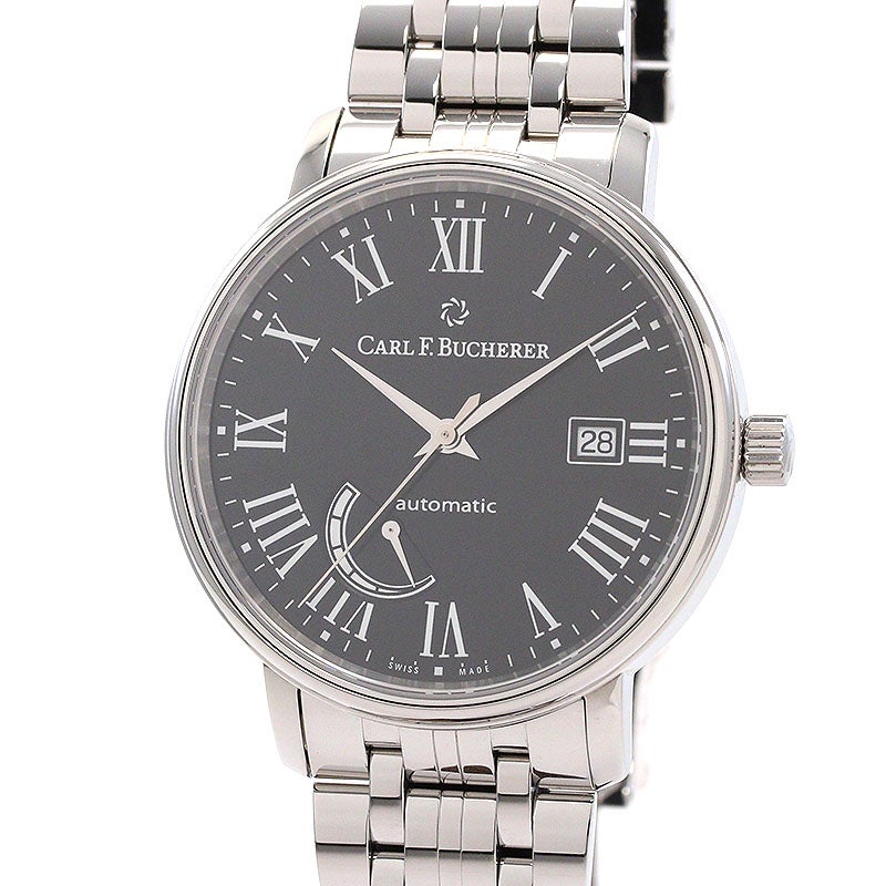【中古】CARL F.BUCHERER ADAMAVI AUTOMATIC POWER RESERVE カール F. ブヘラ アダマビ オートマティック パワーリザーブ 00.10323.08.31.21