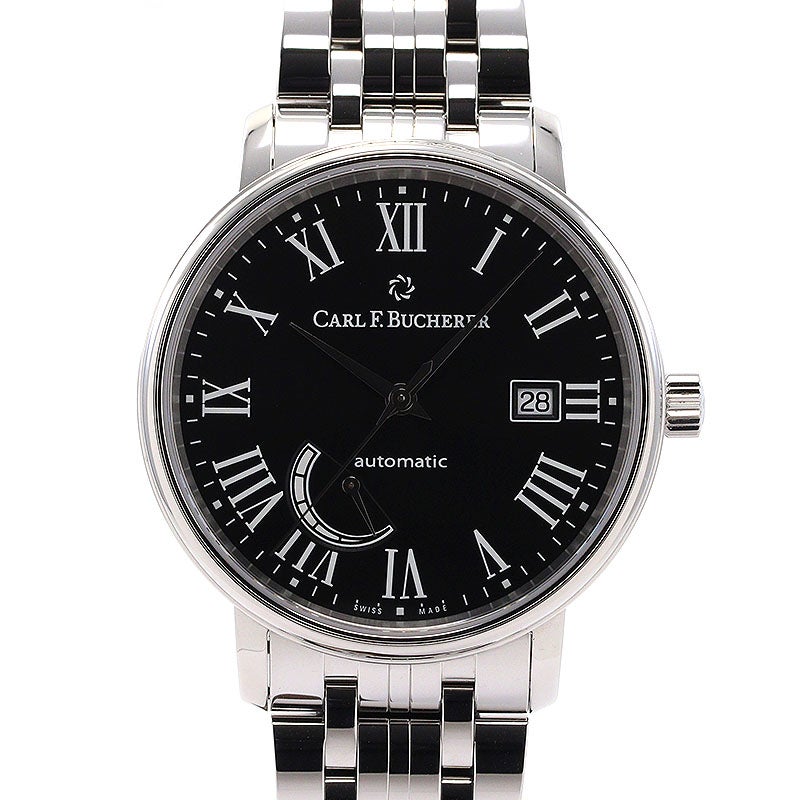 【中古】CARL F.BUCHERER ADAMAVI AUTOMATIC POWER RESERVE カール F. ブヘラ アダマビ オートマティック パワーリザーブ 00.10323.08.31.21