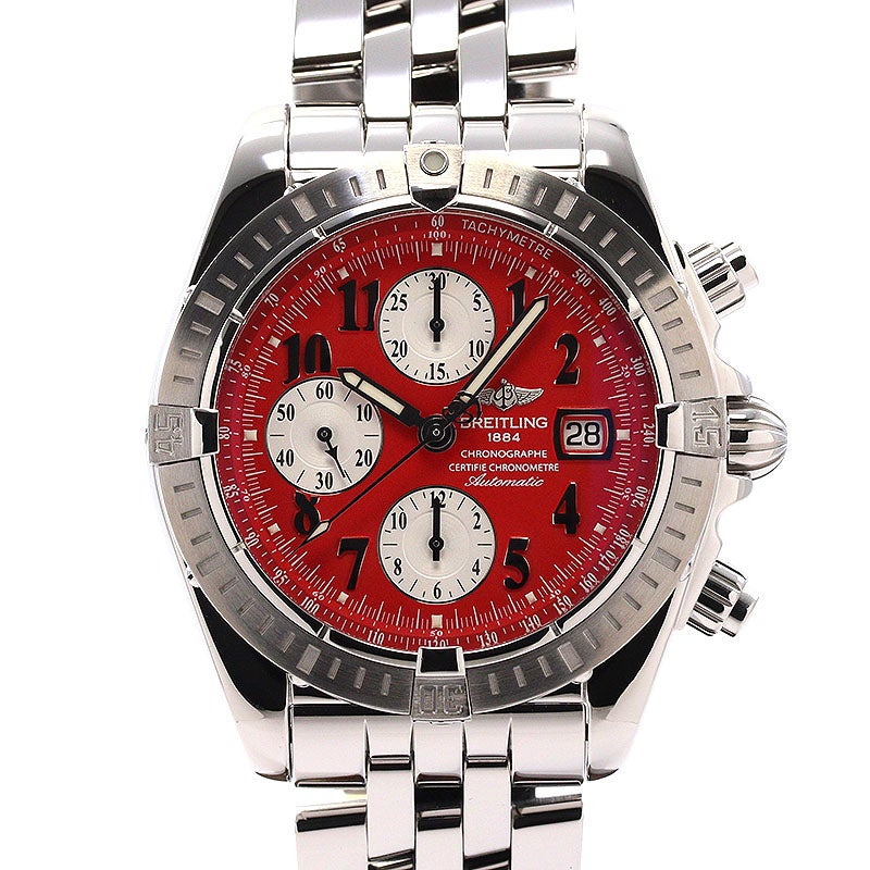【中古】BREITLING CHRONOMAT EVOLUTION ブライトリング クロノマット エボリューション A1335611/K508/357A (A156K08PA)