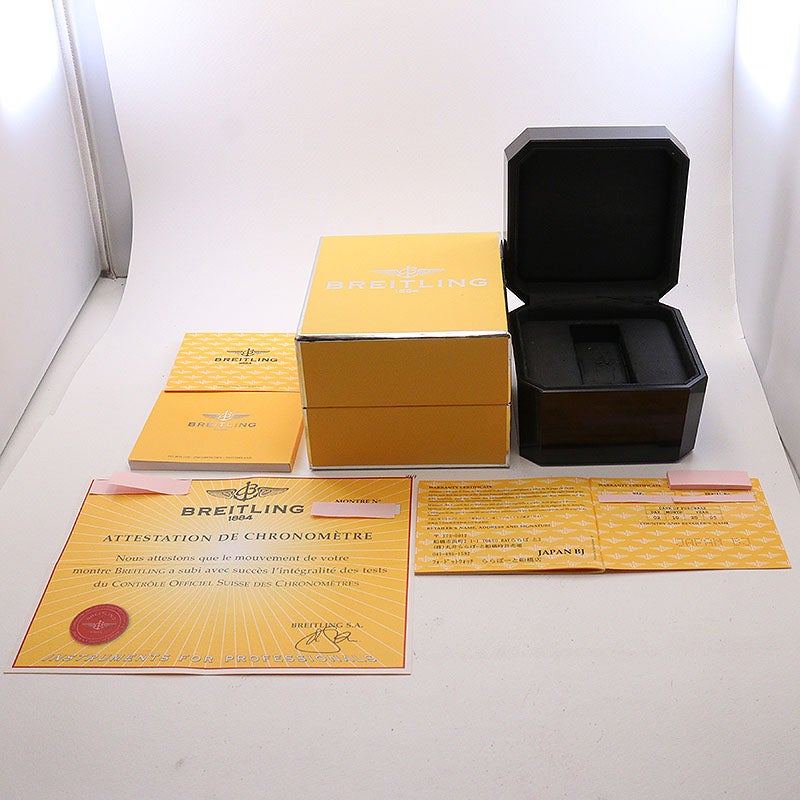 【中古】BREITLING CHRONOMAT EVOLUTION ブライトリング クロノマット エボリューション A1335611/K508/357A (A156K08PA)