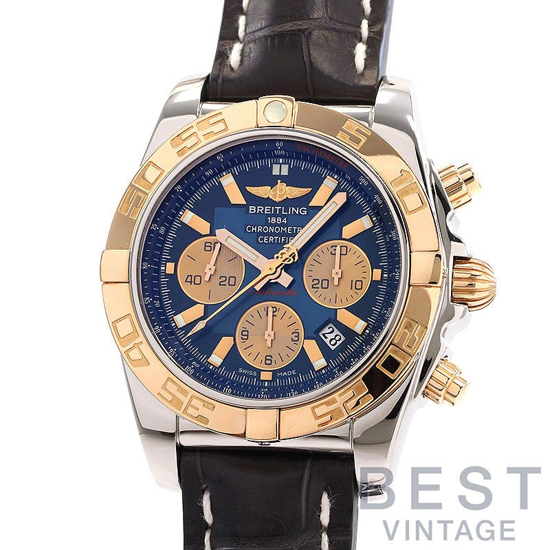 【中古】BREITLING CHRONOMAT 44 ブライトリング クロノマット 44 CB011012/C790 (C011C90WBA)