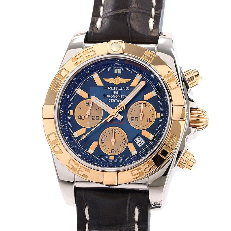 【中古】BREITLING CHRONOMAT 44 ブライトリング クロノマット 44 CB011012/C790 (C011C90WBA)