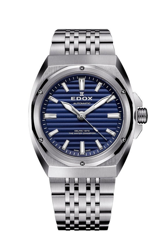 新品格安テイクオフ激速エッセンスフルカーボンフィッシュ6'6頑丈でクールフィン付 EDOX DELFIN THE ORIGINAL 1973 AUTOMATIC エドックス デルフィン