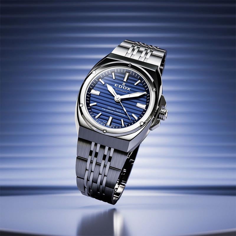 DUO DECEM イタリアンポストモダン　ドット　多角形　スペースエイジ時計 EDOX DELFIN THE ORIGINAL 1973 AUTOMATIC エドックス デルフィン