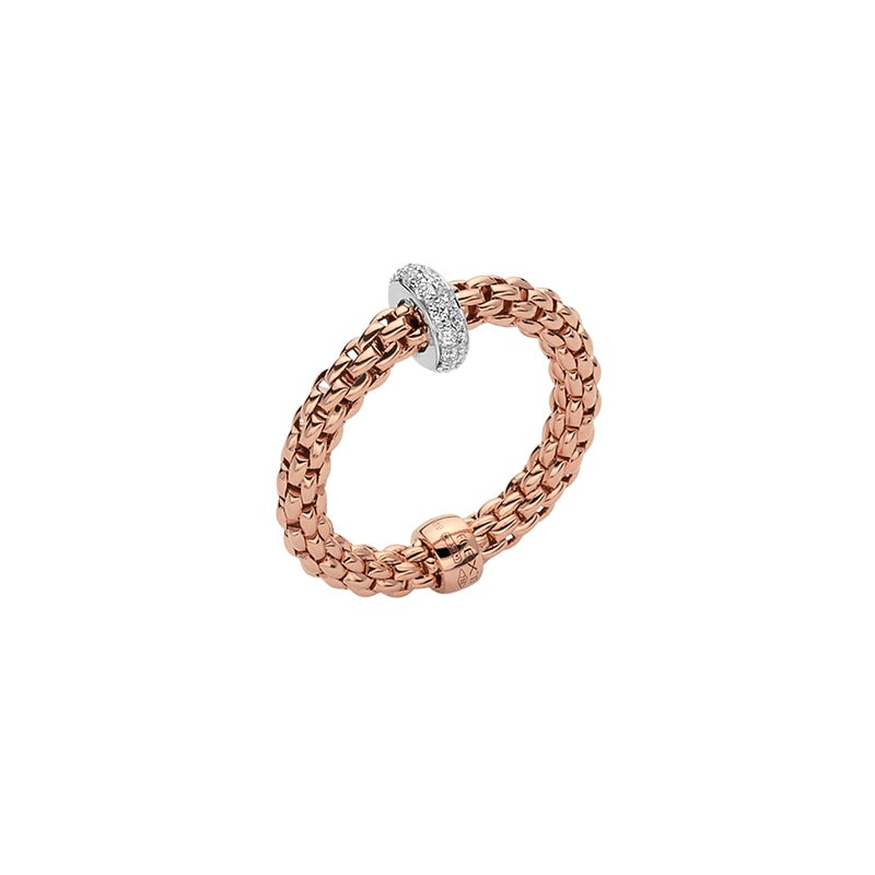 FOPE PRIMA COLLECTION FLEX'IT フォッペ プリマ コレクション フレグジット リング M ダイヤモンド 74508AX_BB_R_XBX_00M