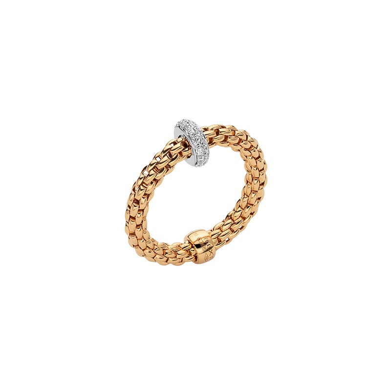 FOPE PRIMA COLLECTION FLEX'IT フォッペ プリマ コレクション フレグジット リング M ダイヤモンド 74508AX_BB_G_XBX_00M