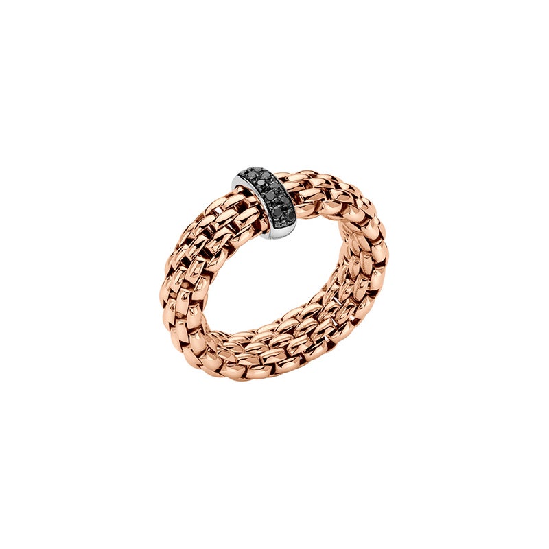FOPE VENDOME COLLECTION FLEX'IT フォッペ ヴァンドーム コレクション フレグジット リング M ブラックダイヤモンド 55902AX_BN_R_X1X_00M