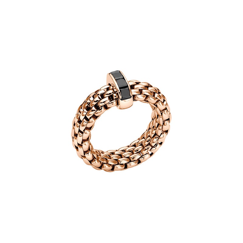 FOPE VENDOME COLLECTION FLEX'IT フォッペ ヴァンドーム コレクション フレグジット リング M ブラックダイヤモンド 58402AX_BN_R_XRX_00M