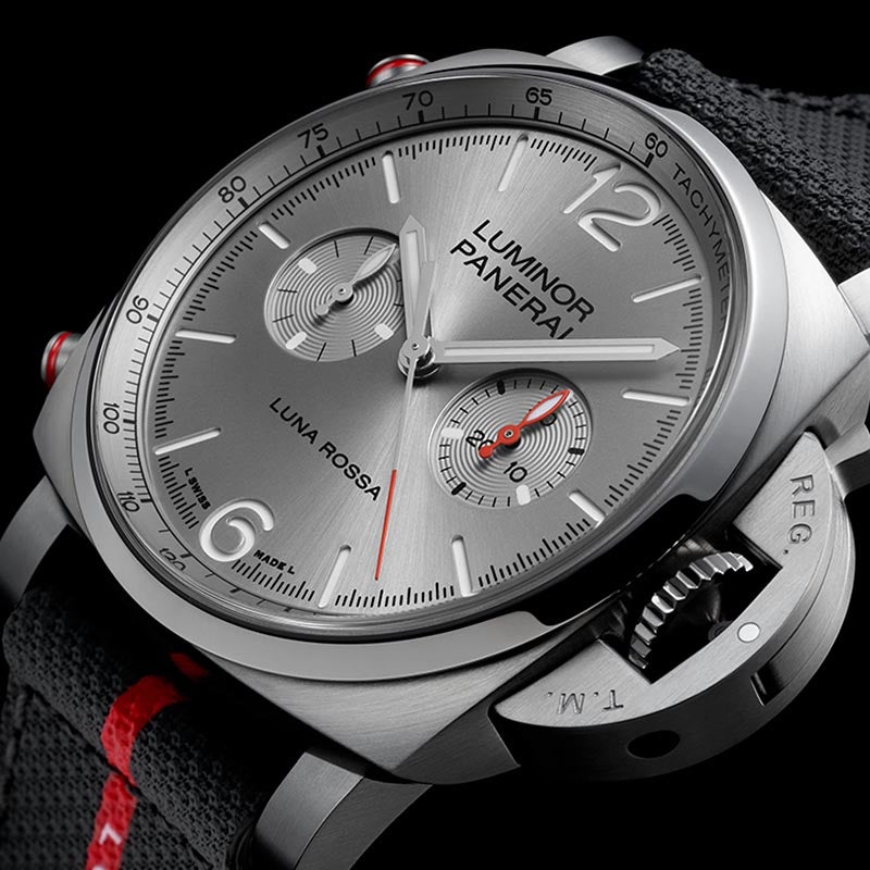 ルナベビー PANERAI LUMINOR LUNA ROSSA CHRONO パネライ ルミノール ルナ・ロッサ