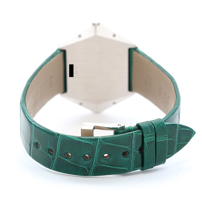 中古】PIAGET LEGEND HEXAGONAL WATCH MALACHITE & DIAMONDS DIAL