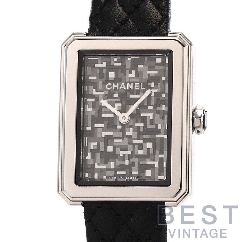 中古】CHANEL BOY FRIEND NEO TWEED シャネル ボーイフレンド ネオ
