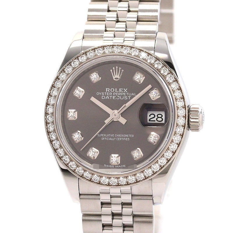 【中古】ROLEX OYSTER PERPETUAL LADY-DATEJUST 28 ロレックス オイスター パーペチュアル レディ デイトジャスト 28 M279384RBR-0017