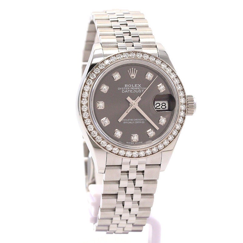 【中古】ROLEX OYSTER PERPETUAL LADY-DATEJUST 28 ロレックス オイスター パーペチュアル レディ デイトジャスト 28 M279384RBR-0017