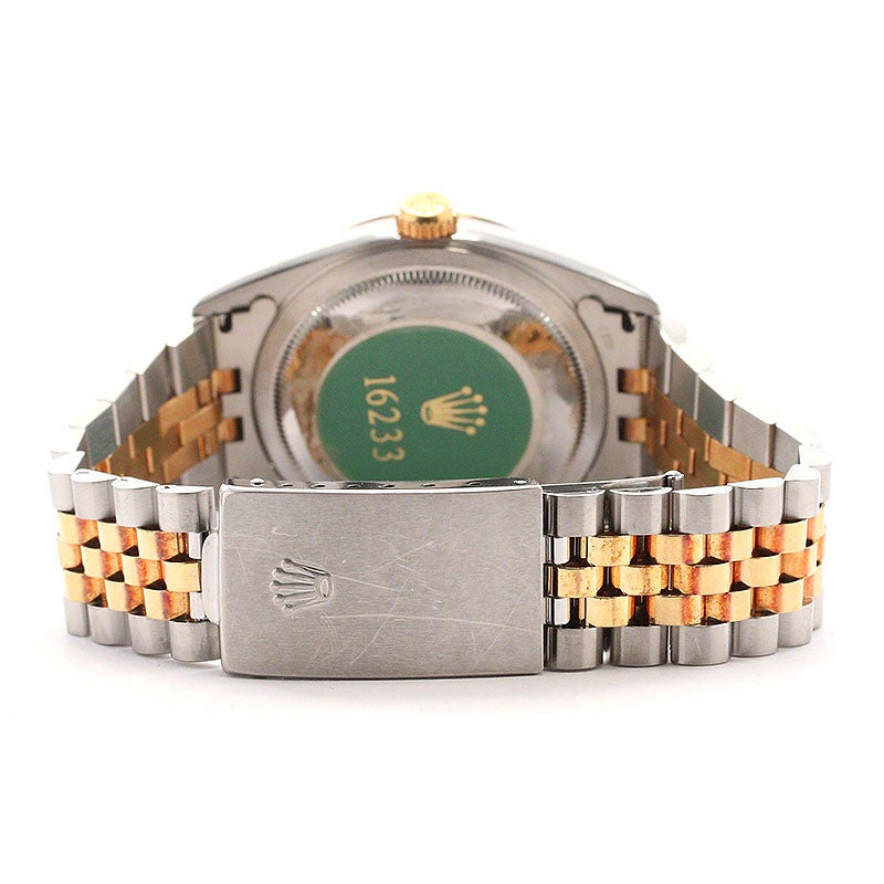 【中古】ROLEX OYSTER PERPETUAL DATEJUST 36 ロレックス オイスターパーペチュアル デイトジャスト 36 M16233 (16233G)
