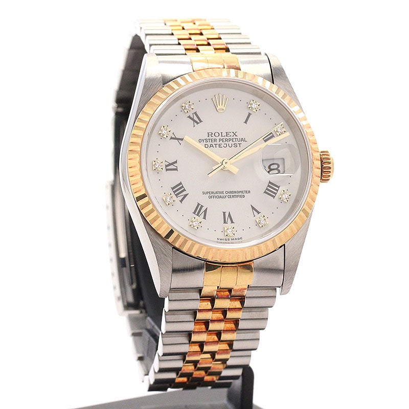 【中古】ROLEX OYSTER PERPETUAL DATEJUST 36 ロレックス オイスターパーペチュアル デイトジャスト 36 M16233 (16233G)