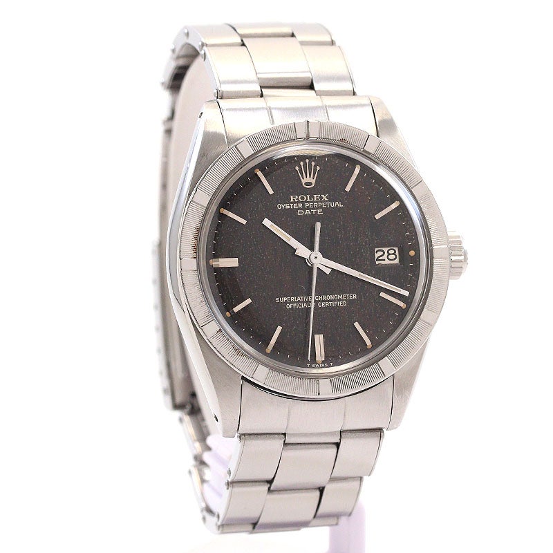 【中古】ROLEX OYSTER PERPETUAL DATE GILT DIAL ロレックス オイスターパーペチュアル デイト ギルトダイヤル 1501/0