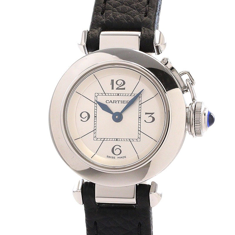 【中古】CARTIER MISS PASHA 27MM カルティエ ミス パシャ 27MM W3140025