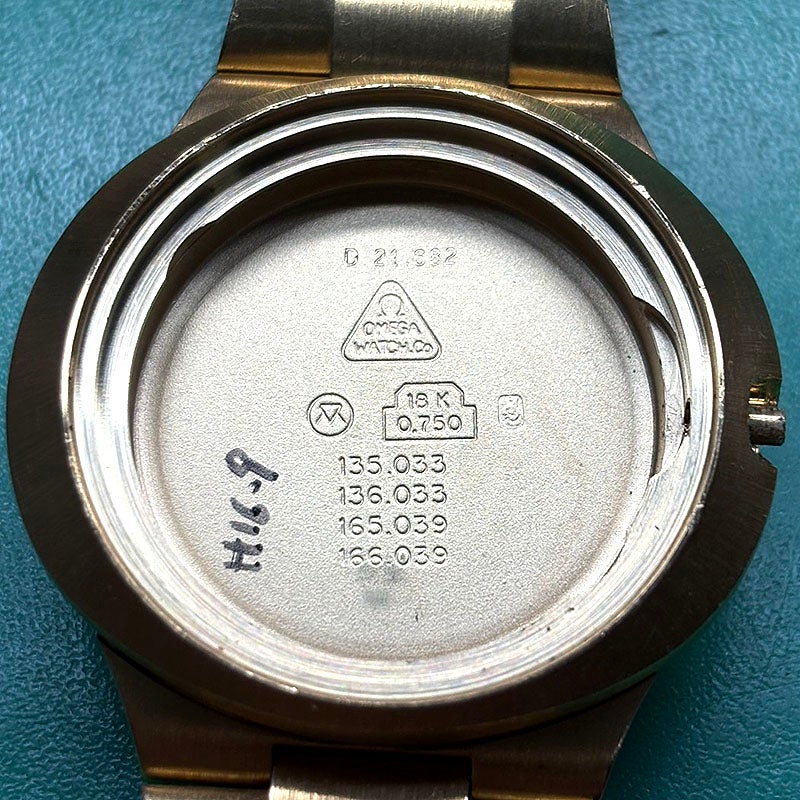 【中古】OMEGA GENEVE DYNAMIC I オメガ ジュネーブ ダイナミック I 166.039 (166.0039)