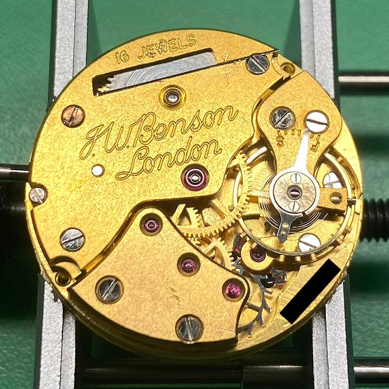 【中古】J.W.BENSON MECHANICAL ROUND WATCH BY SMITHS J.W.ベンソン メカニカル ラウンドウォッチ by スミス -
