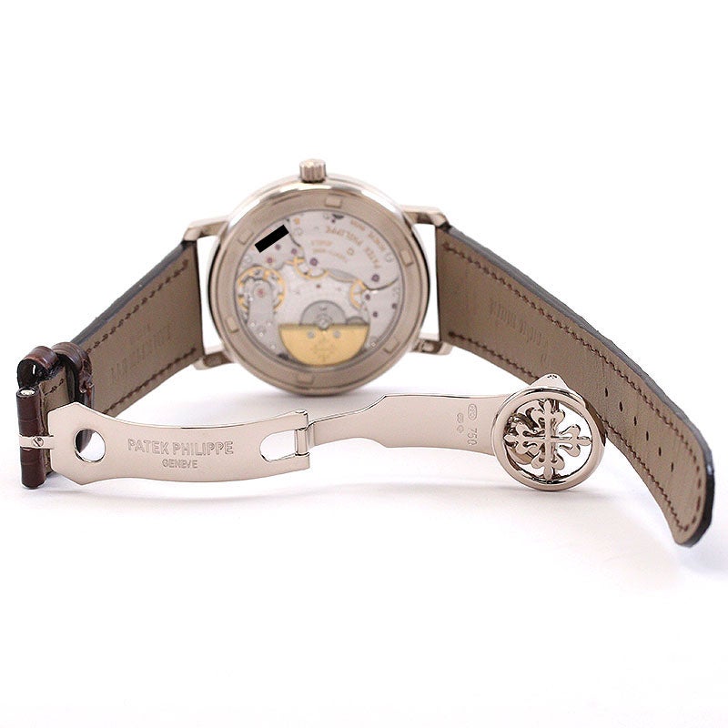 【中古】PATEK PHILIPPE CALATRAVA COMPLICATIONS MOONPHASE POWER RESERVE パテック・フィリップ カラトラバ コンプリケーション ムーンフェイズ パワーリザーブ / プチコンプリケーション 5055G-010