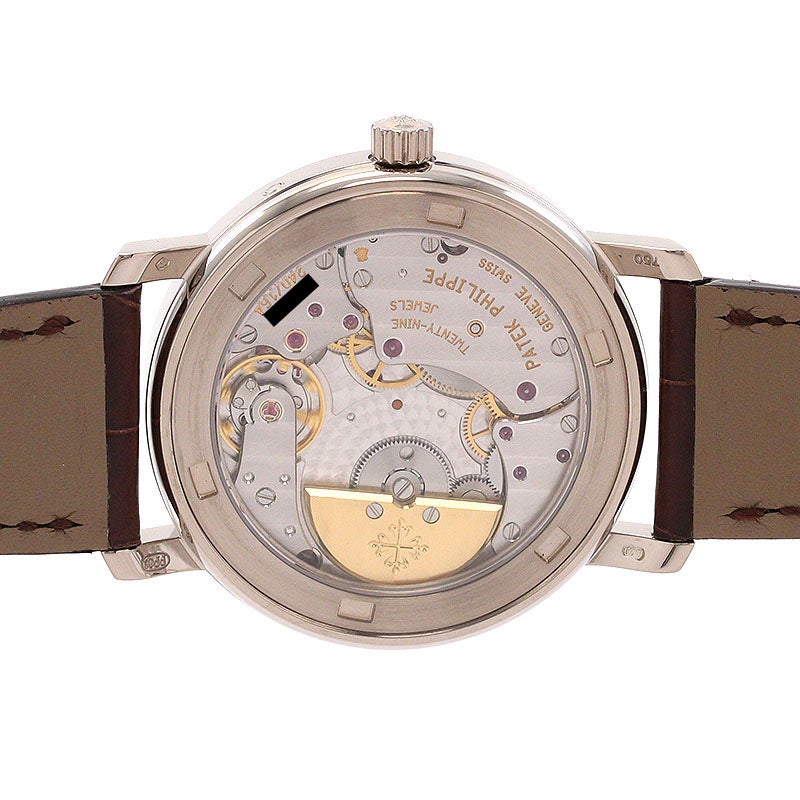【中古】PATEK PHILIPPE CALATRAVA COMPLICATIONS MOONPHASE POWER RESERVE パテック・フィリップ カラトラバ コンプリケーション ムーンフェイズ パワーリザーブ / プチコンプリケーション 5055G-010