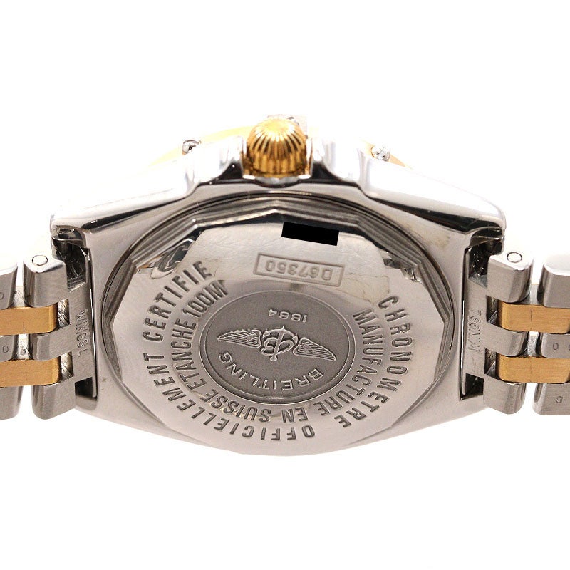 【中古】BREITLING WINGS LADY ブライトリング ウィングス・レディ D67350 (D685B30PAO)