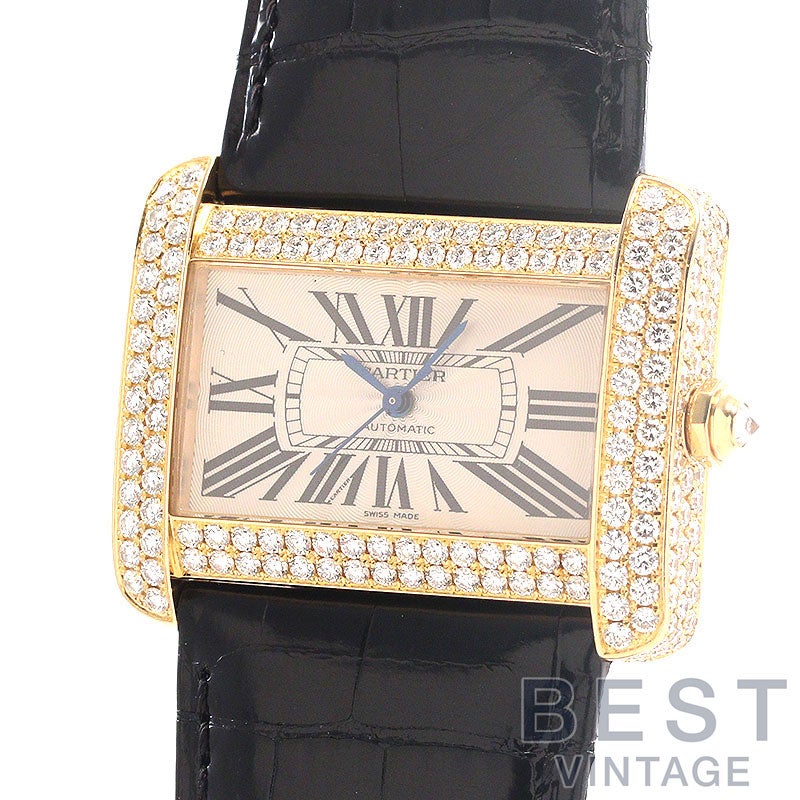 【中古】CARTIER TANK DIVAN LARGE MODEL カルティエ タンク ディヴァン LM WA301670