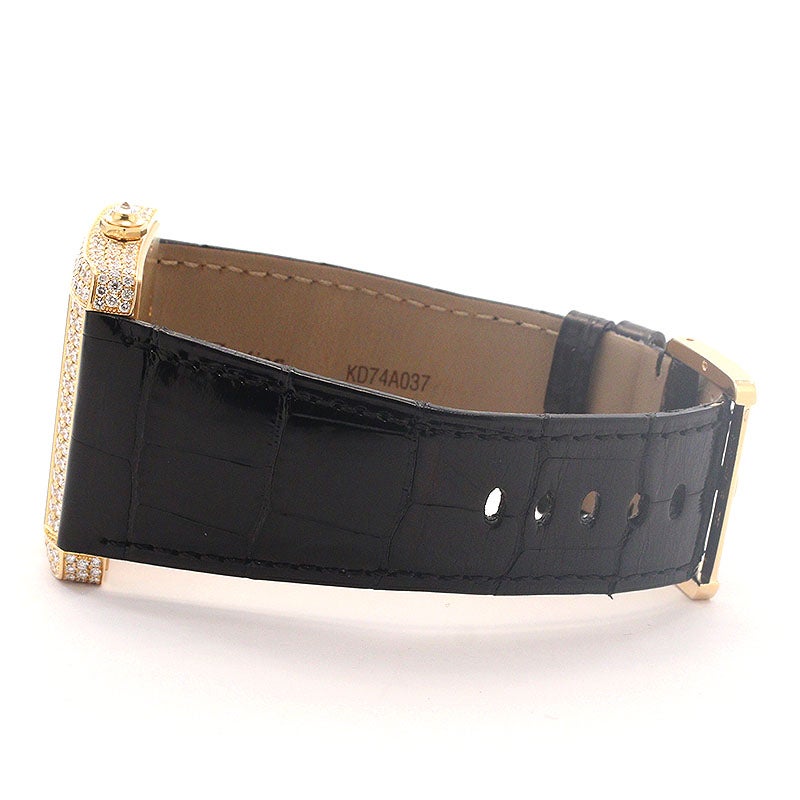 【中古】CARTIER TANK DIVAN LARGE MODEL カルティエ タンク ディヴァン LM WA301670